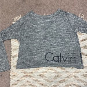 Calvin Klein Performance Crop Top Never worn!!!!